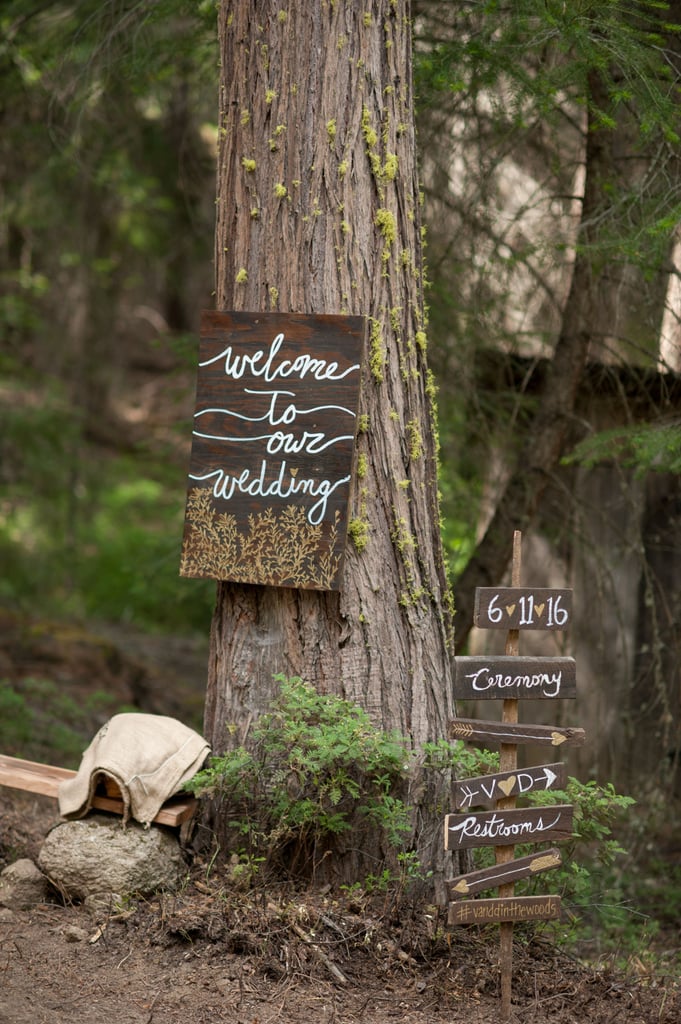 California Forest Wedding