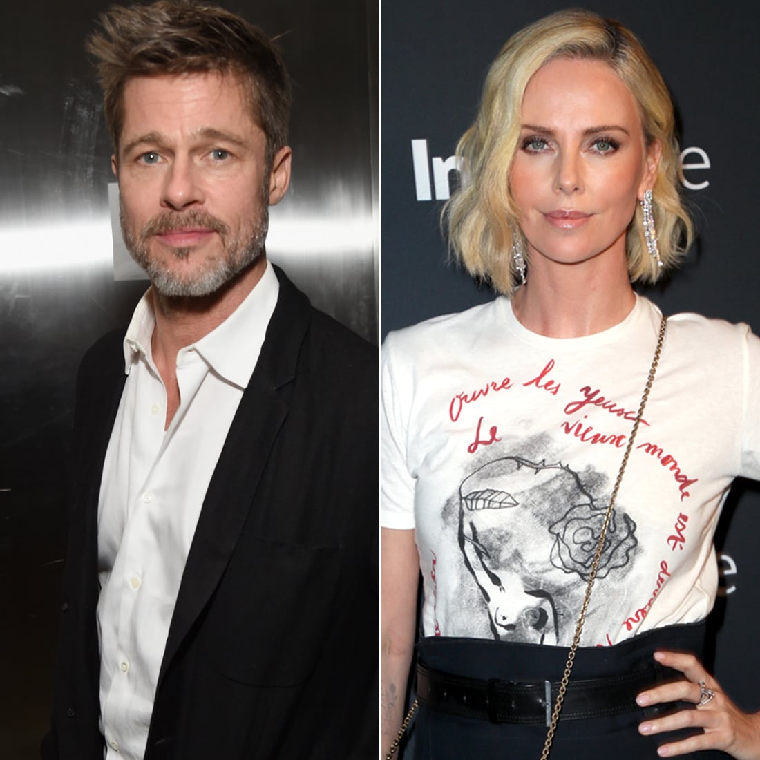 Charlize Theron Addresses Rumors She Dated Brad Pitt On Ellen