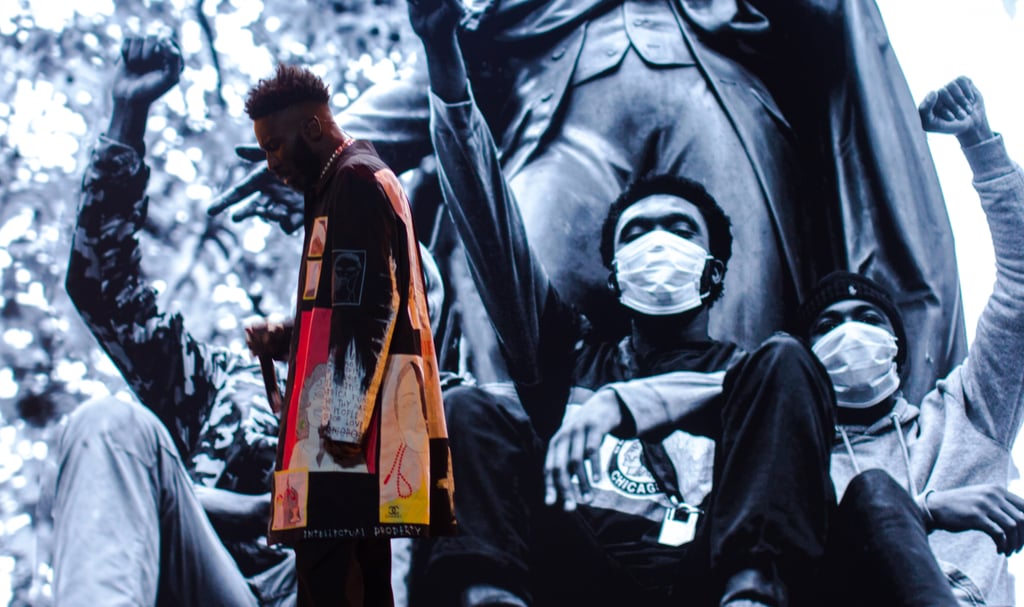 Kojey Radical at the MOBO Awards 2020