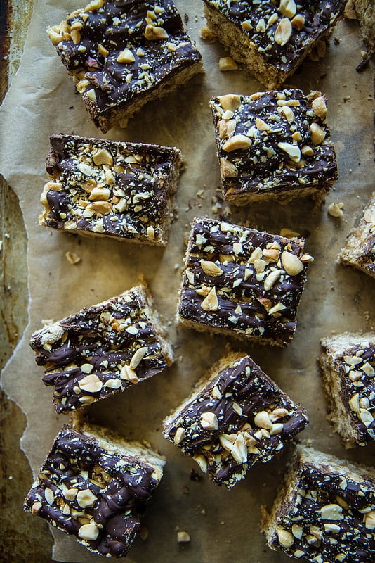 Peanut Butter Chocolate Cheerios Bars