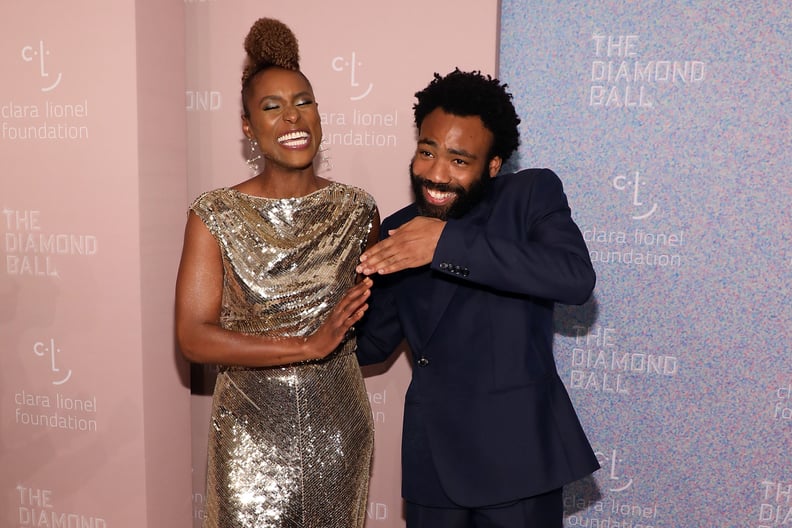 Issa Rae and Donald Glover