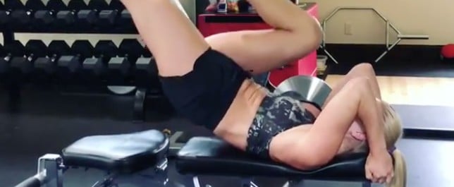 Lindsey Vonn Ab Workout