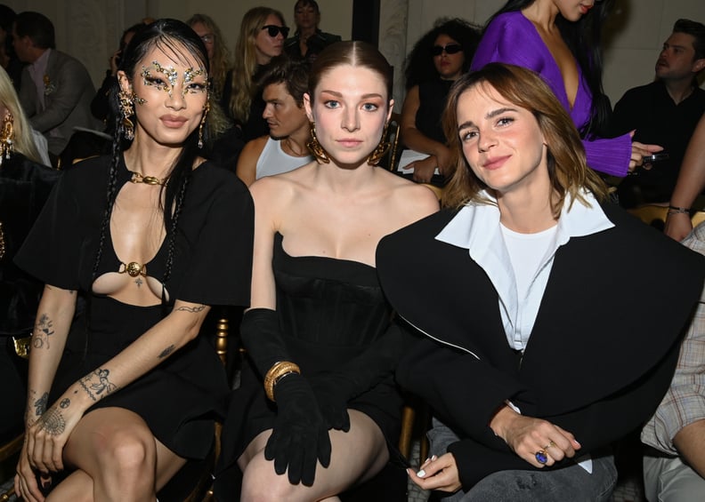 Rina Sawayama, Hunter Schafer, and Emma Watson