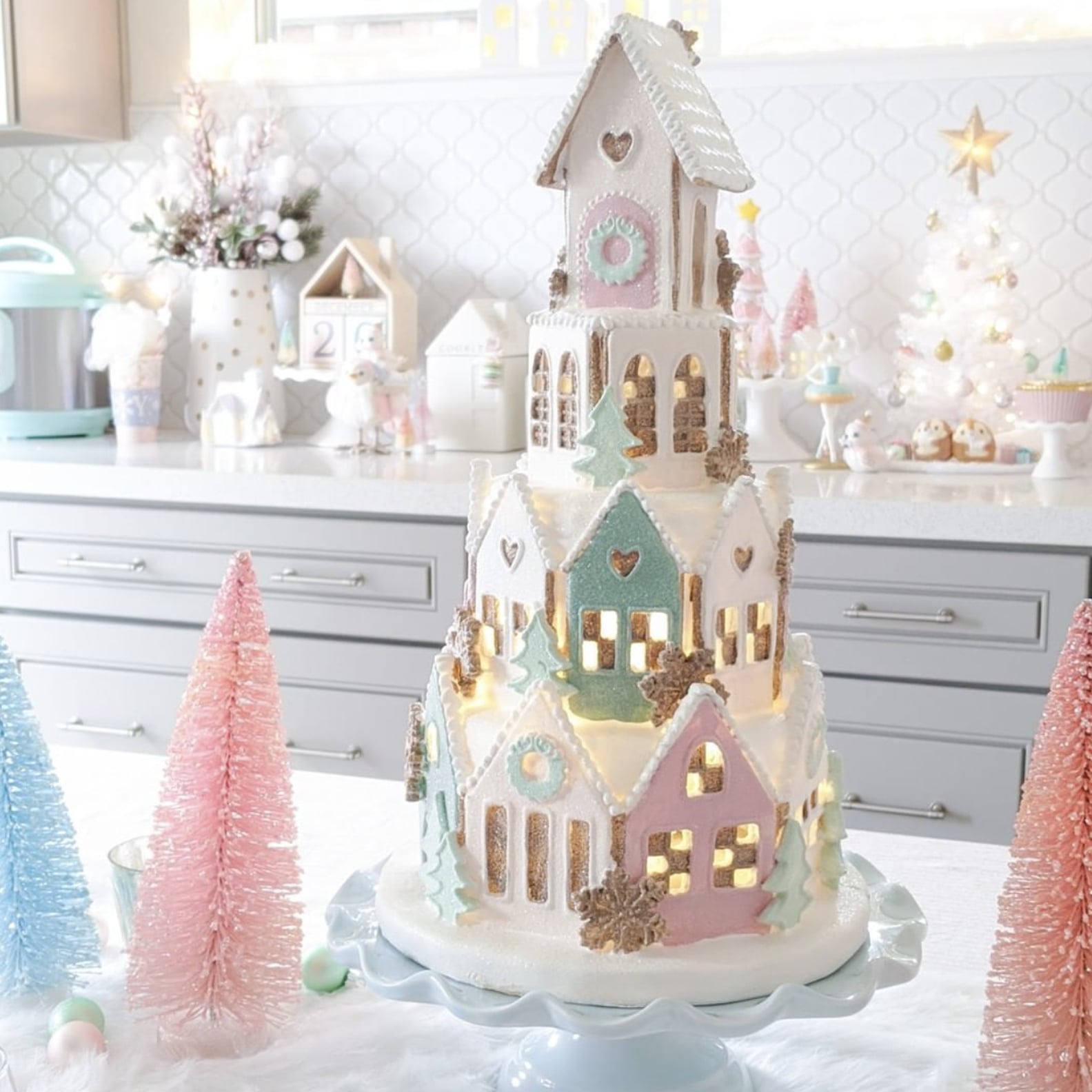 HomeGoods Is Selling a Pastel Gingerbread House POPSUGAR Home
