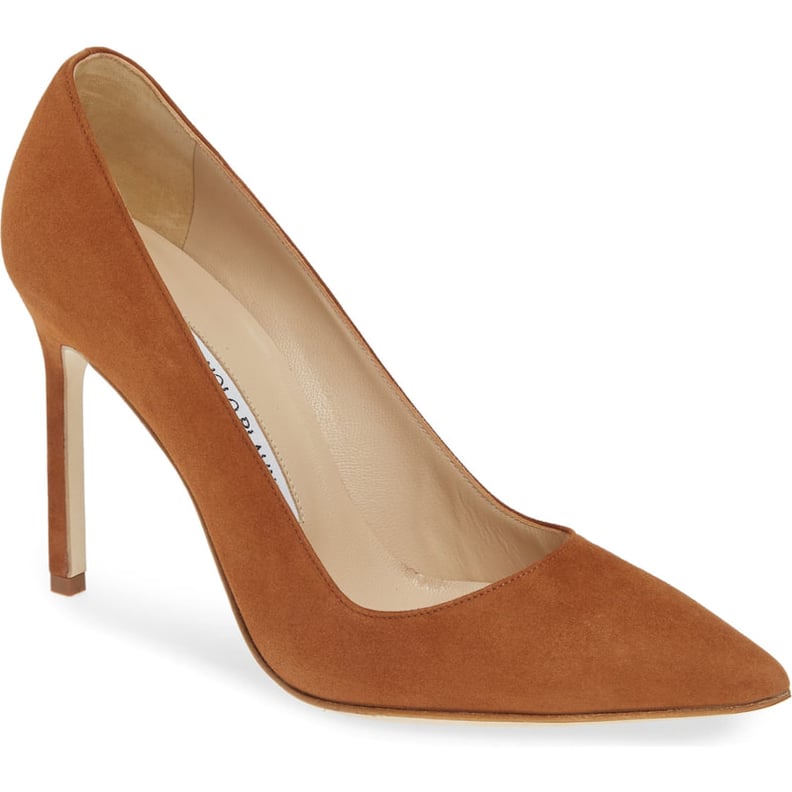 Manolo Blahnik BB Suede Heel