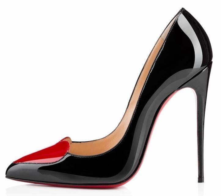 Bonanza Heart-Shaped Pointed-Toe Slip-On High Heel Pump