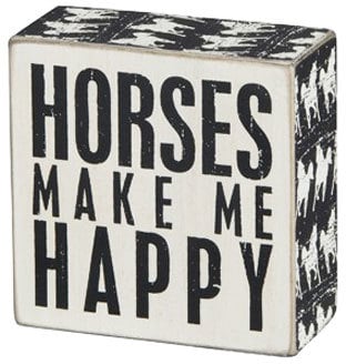 Dot & Bo Horses Wooden Box ($13)