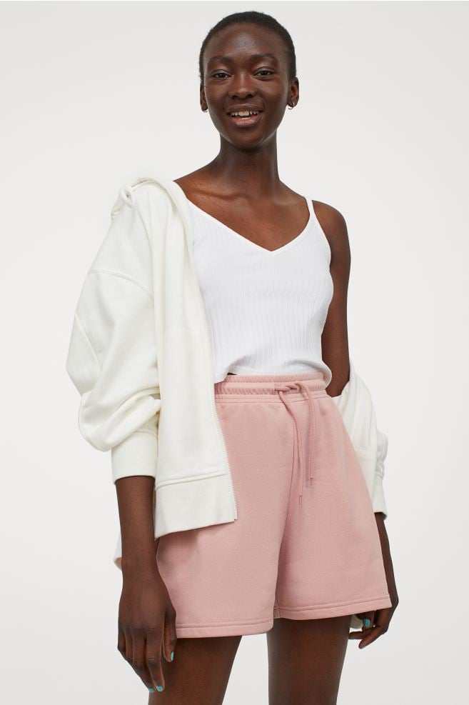 H&M Wide-leg Sweatshorts