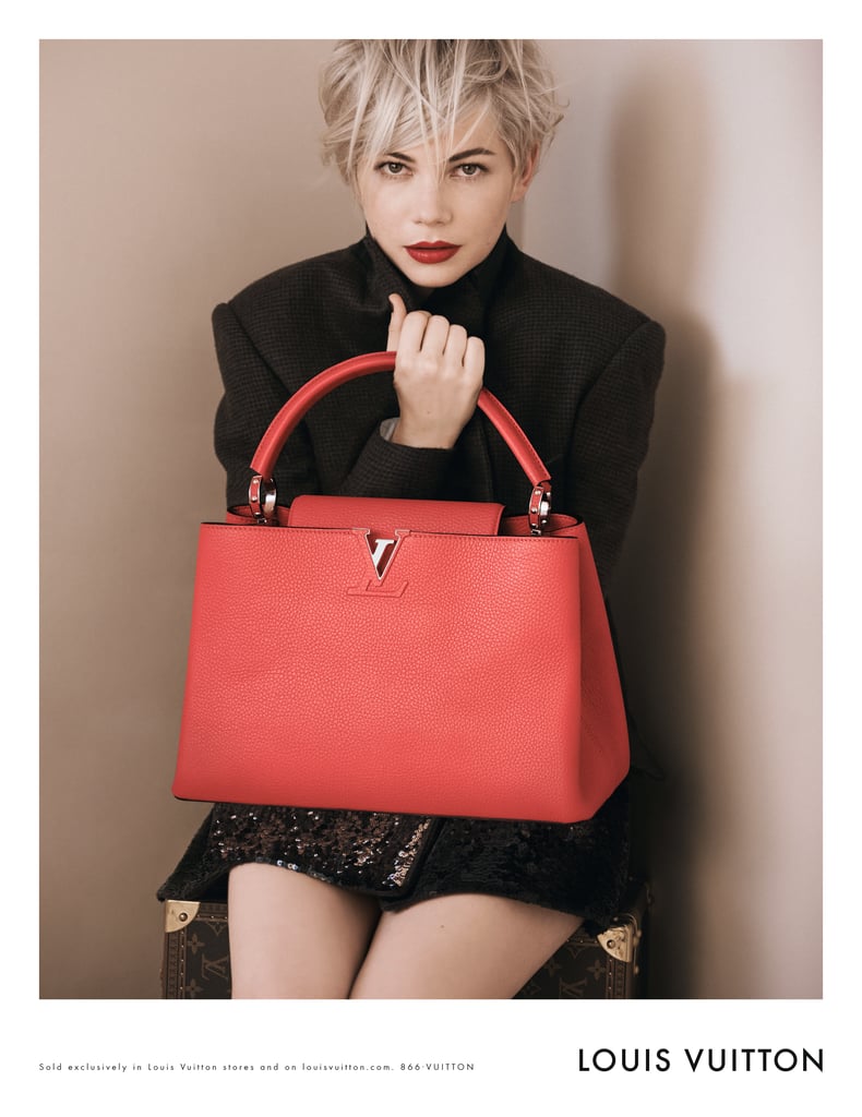 Michelle Williams's Fall 2013 Louis Vuitton Handbag Campaign