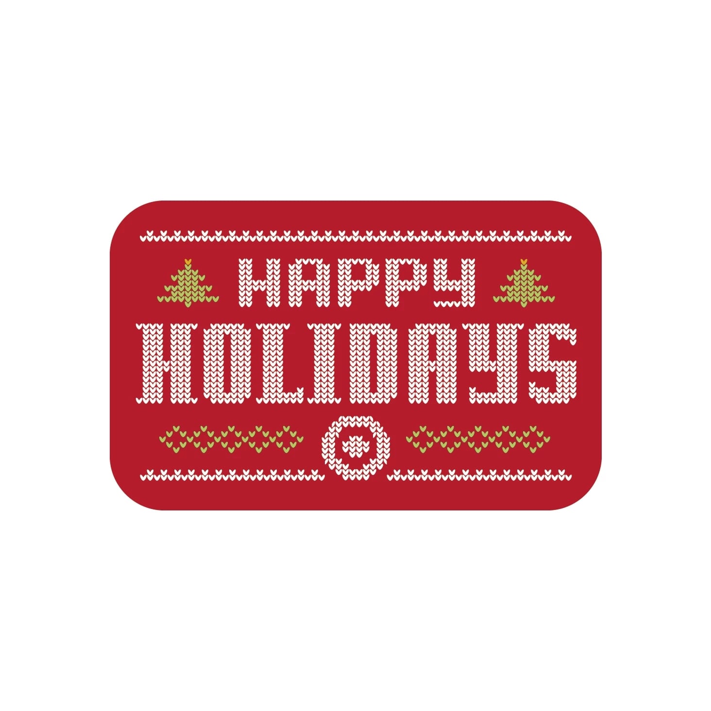 Knitted Happy Holidays Gift Card | Target Is Discounting Its Gift Cards For  Today Only, And Is This Real Life? | Popsugar Family Photo 10