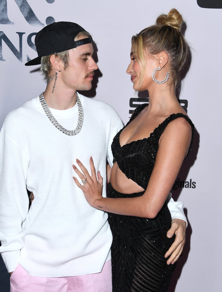 Justin and Hailey Bieber at the Seasons Premiere