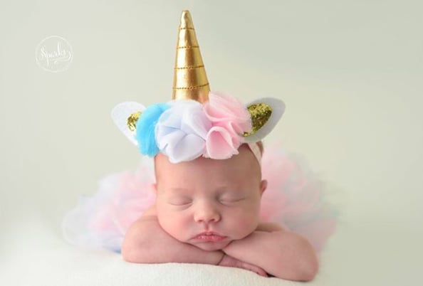 Unicorn Newborn Photos