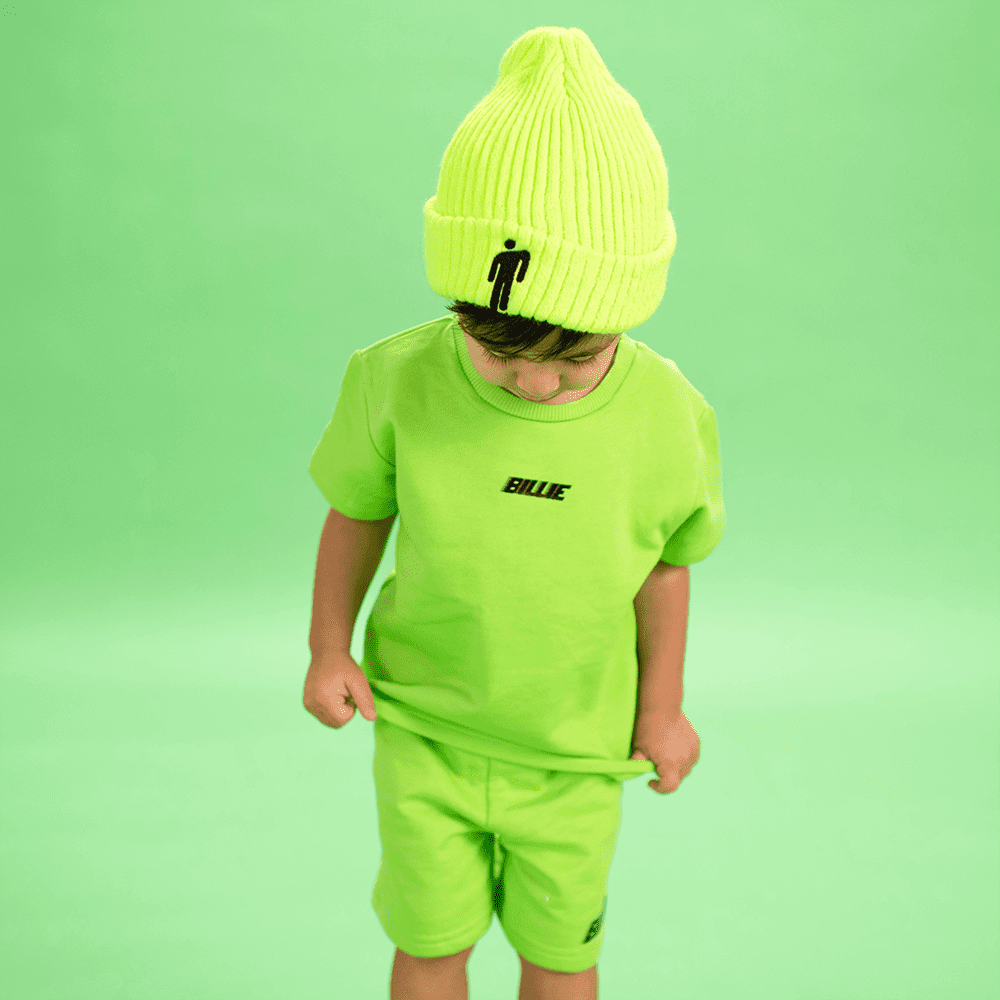 Blohsh Kids in Green | Billie Eilish Released a Clothing Line For Kids, and It's Already Going Fast! | POPSUGAR Photo 2