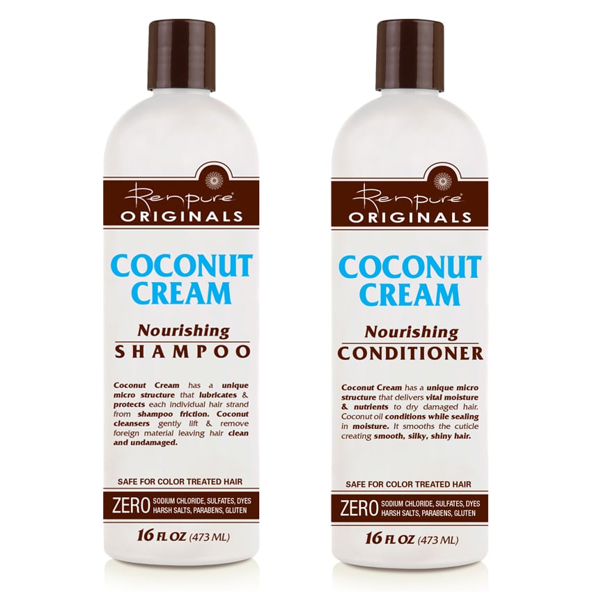 Renpure Originals Coconut Cream Nourishing Shampoo and Conditioner ($5 each)