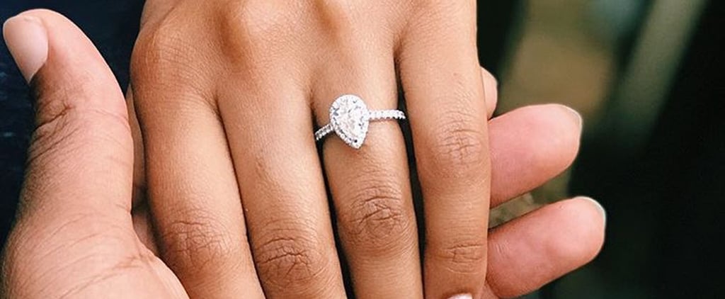 Teardrop Engagement Rings