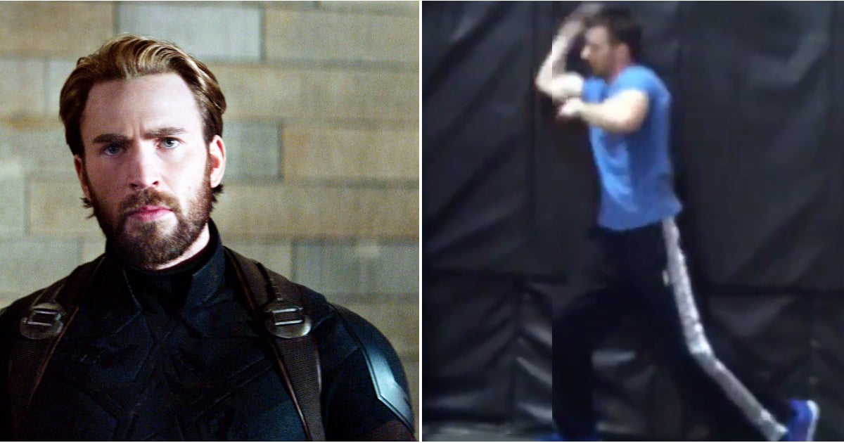 Chris Evans Working Out For The Winter Soldier Popsugar Fitness