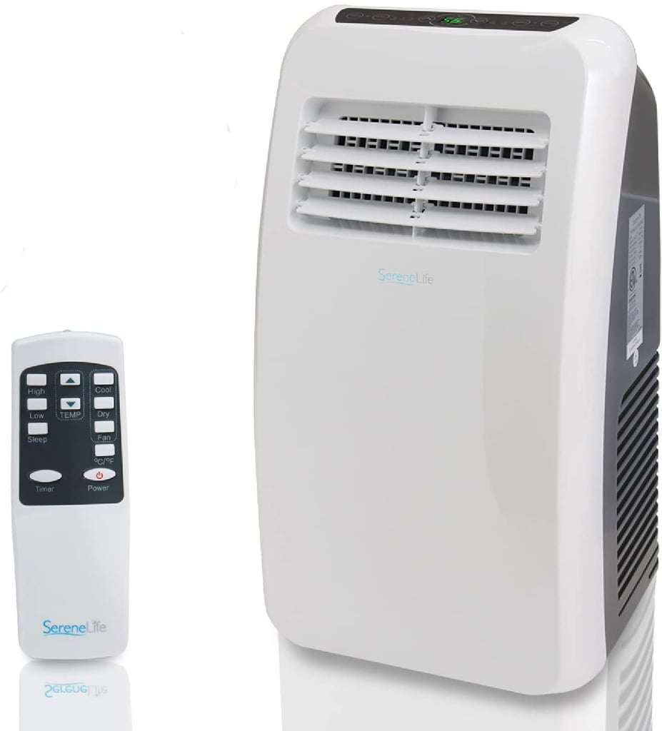 Built-In Dehumidifier: SereneLife SLPAC8 Portable Air Conditioner Compact Home AC Cooling Unit