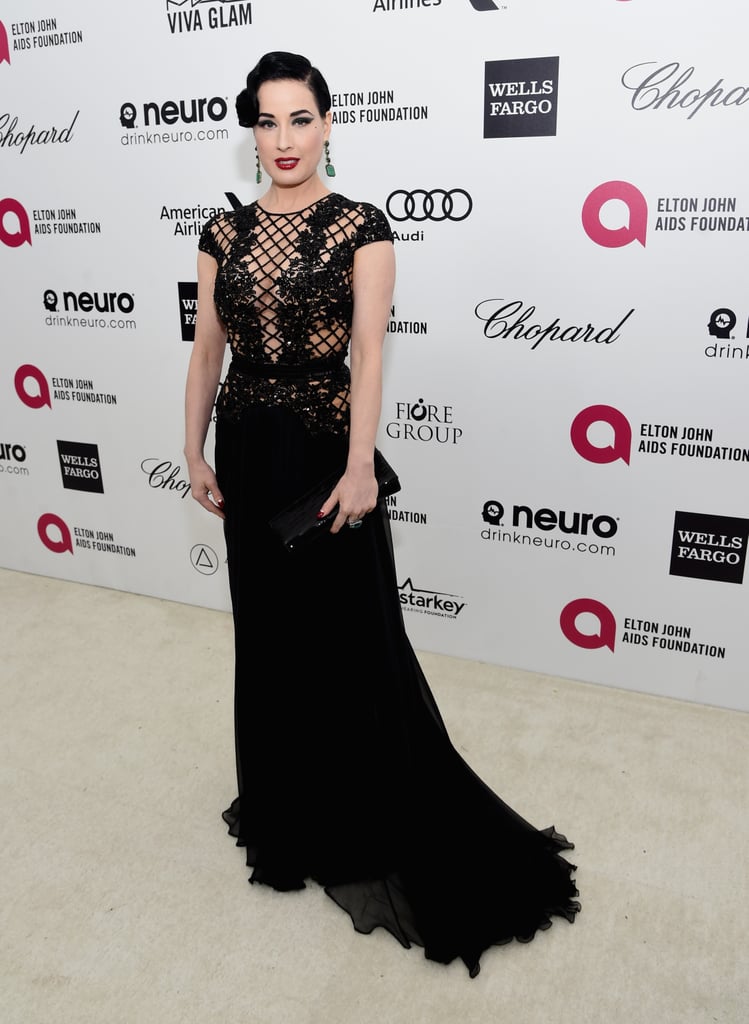 Dita Von Teese | Oscars 2015 Afterparty Dresses | POPSUGAR Fashion Photo 15