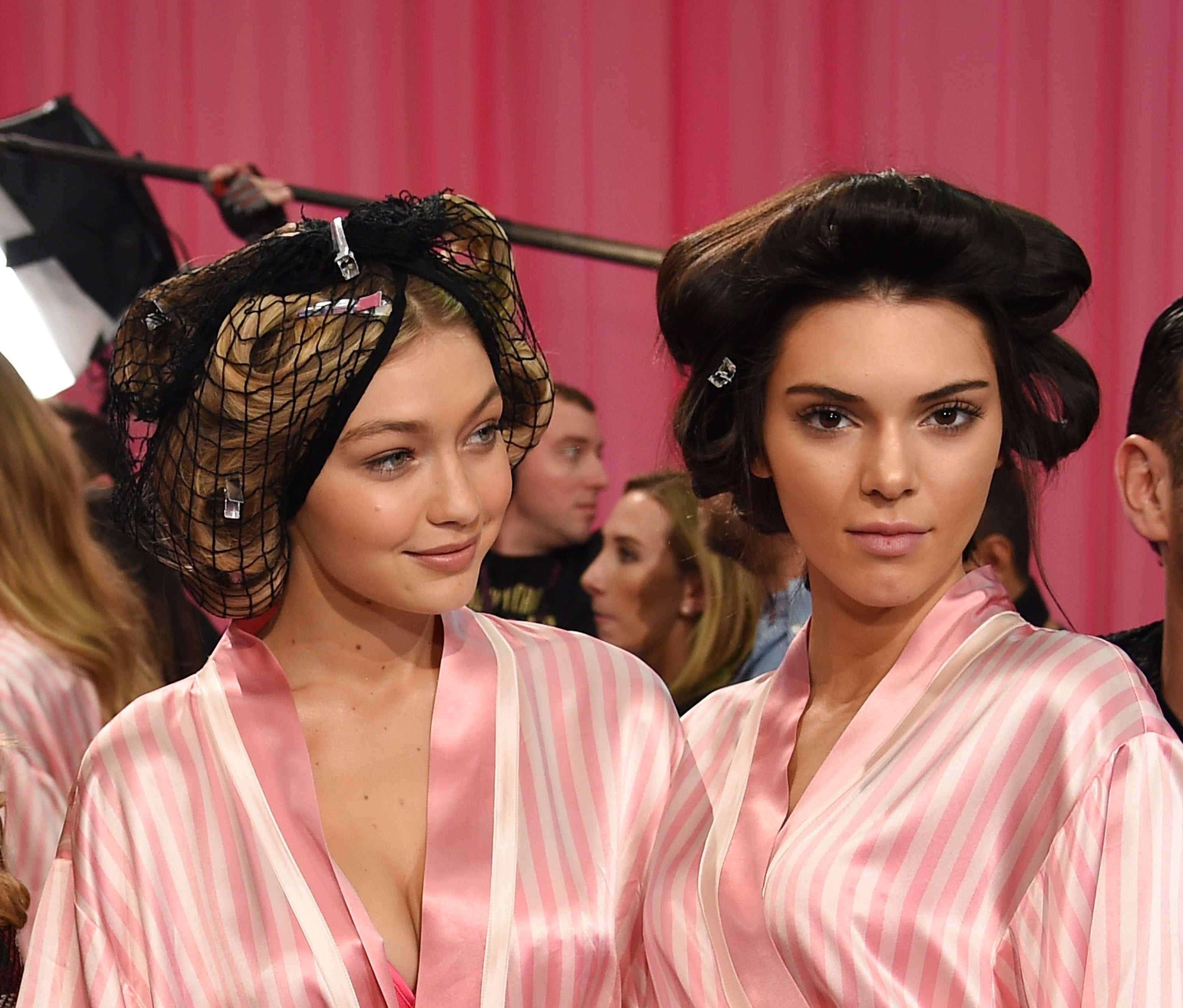 See Gigi Hadid and Kendall Jenner at Their First Victoria's Secret Fashion  Show  Victoria secret fashion, Victoria secret fashion show, Gigi hadid  victoria secret