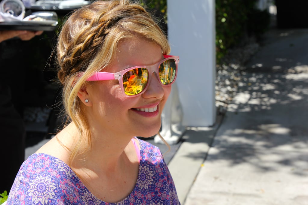 Mirrored Sunglasses at Coachella 2015