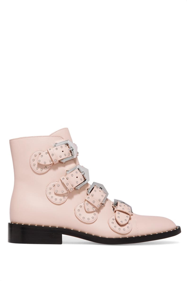 Givenchy Studded Leather Ankle Boots