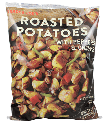 Trader Joe's Roasted Potatoes ($3)