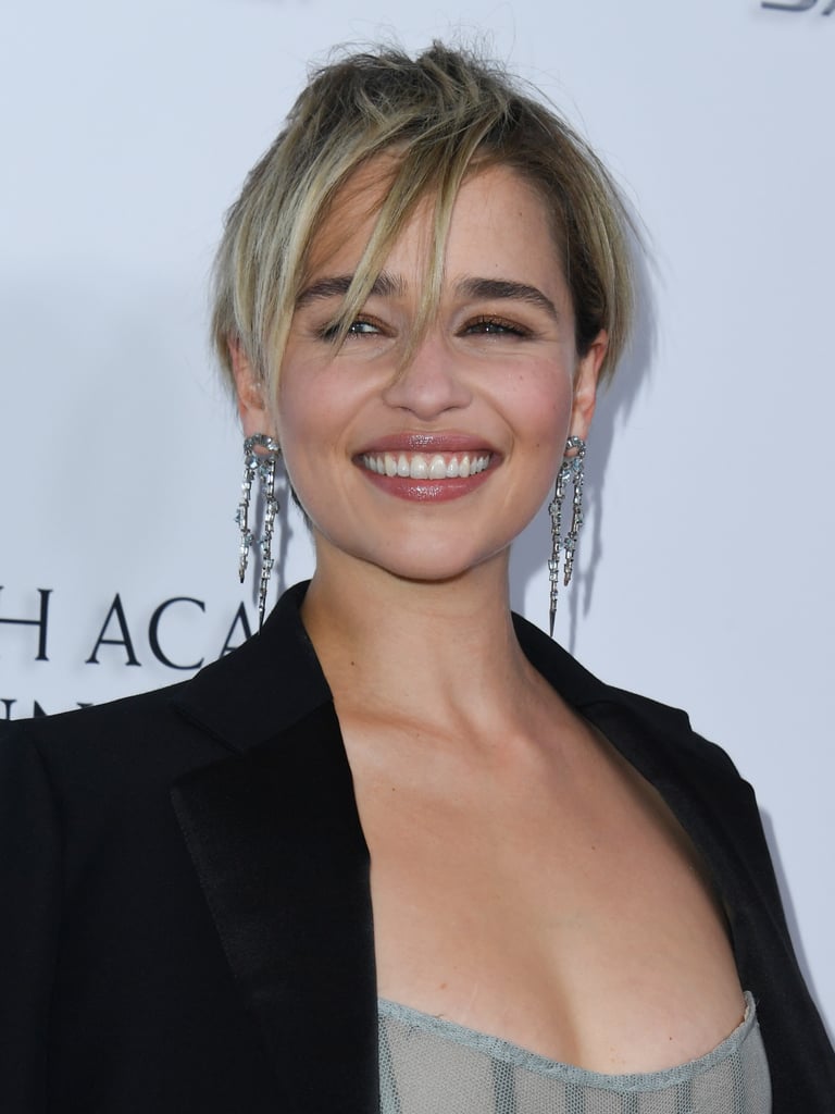 Emilia Clarke's Makeup at the Britannia Awards 2018