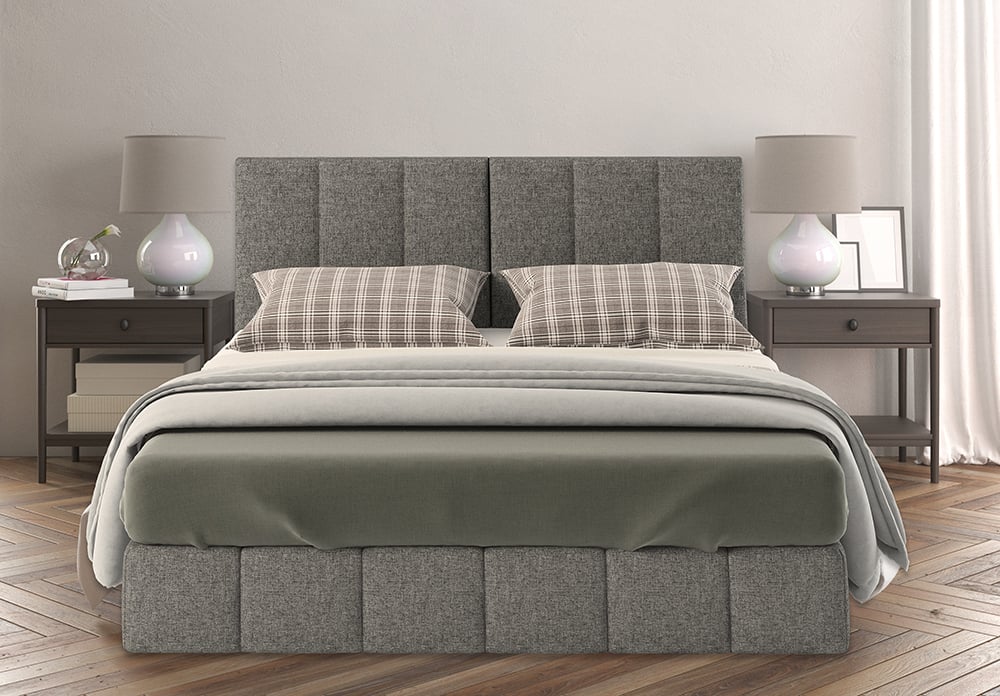 Bed in a shop box bed frame