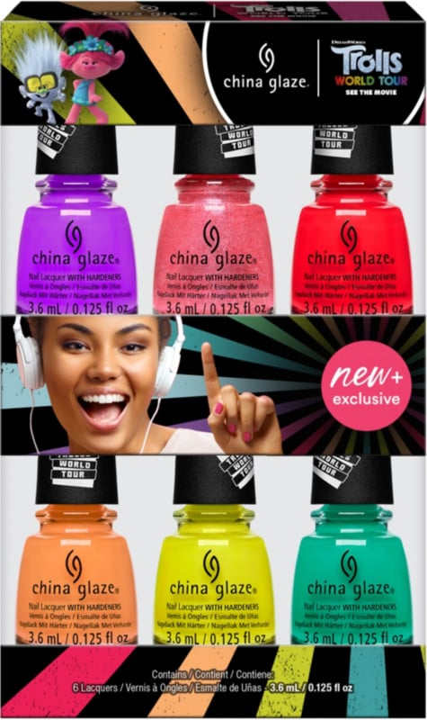 China Glaze Trolls World Tour Collection Mini Kit