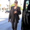 Yummy? Nah, Hailey Bieber's Cashmere Suit Set Is Actually Delicious