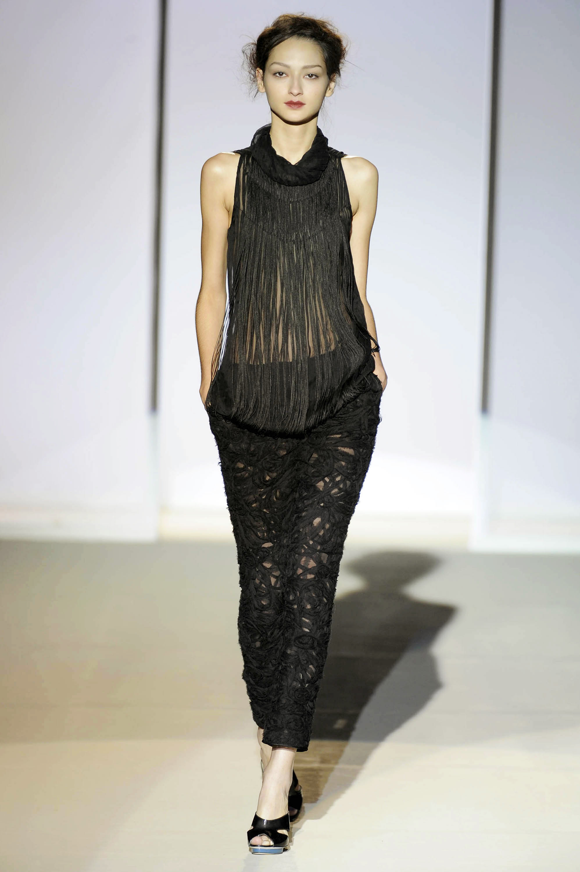 Milan Fashion Week Spring '09: Alberta Ferretti | POPSUGAR Fashion