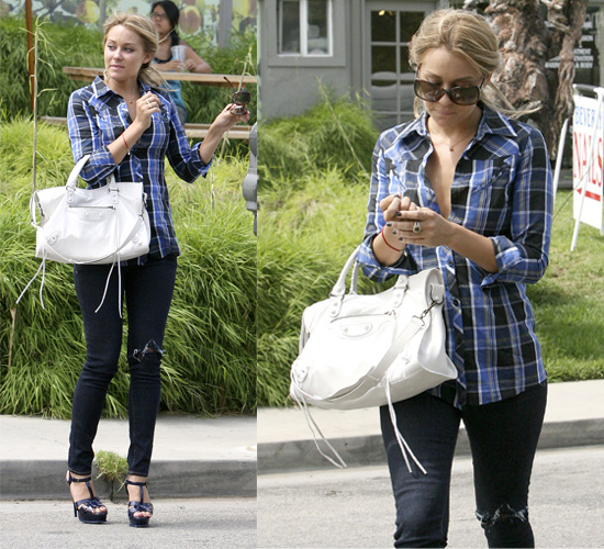 lauren conrad blue shirt