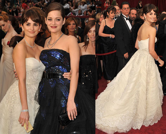 penelope cruz 2007 oscar dress