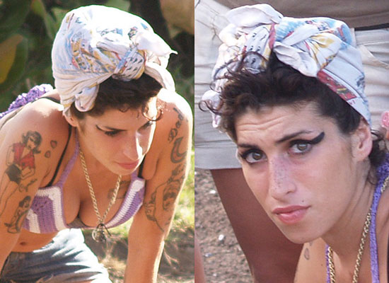 Photos Of Amy Winehouse In A Bikini In St Lucia She Is Coming Home To The Uk To Reunite With