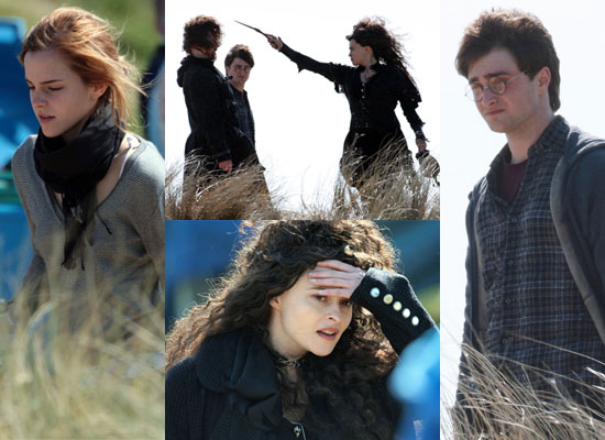 Photos Of Daniel Radcliffe Emma Watson And Helena Bonham Carter Filming Harry Potter In Pembrokeshire Popsugar Celebrity Uk