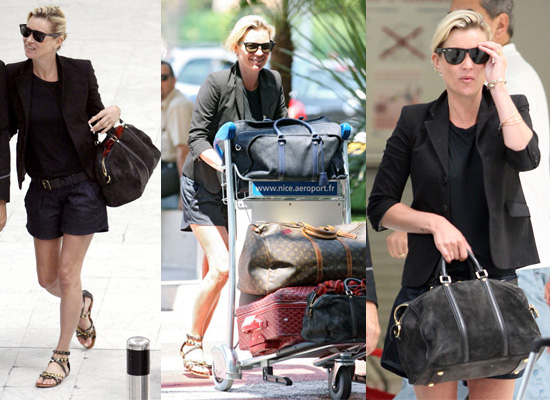 Kate Moss Style Airport Nice, Black Blazer | POPSUGAR Fashion UK