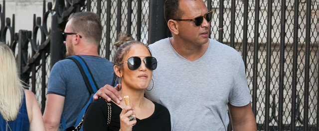 Jennifer Lopez and Alex Rodriguez Have a Weekend in Paris