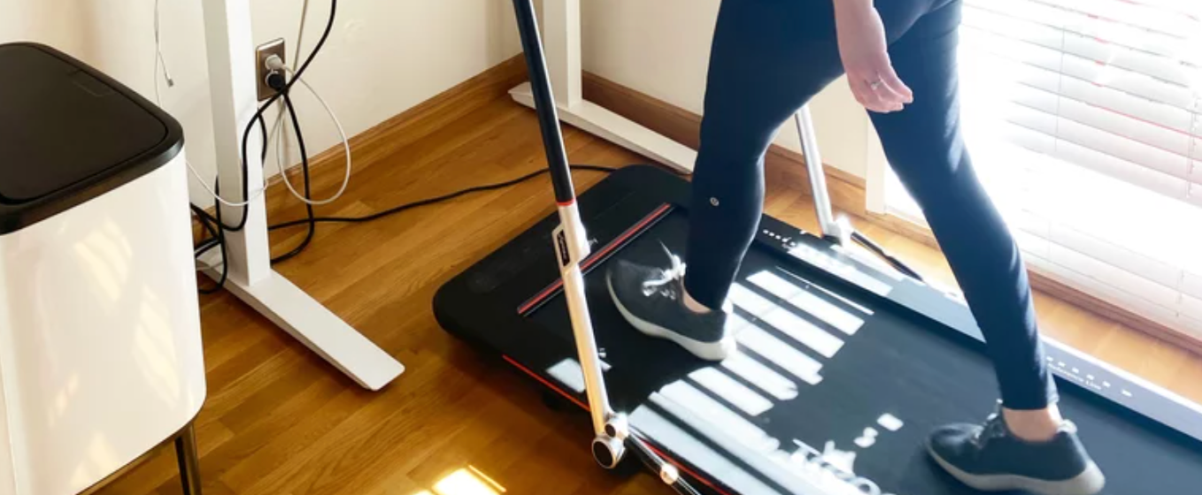 I Walked 50 Miles in 2 Weeks While I Worked From Home Thanks to This Tiny Treadmill