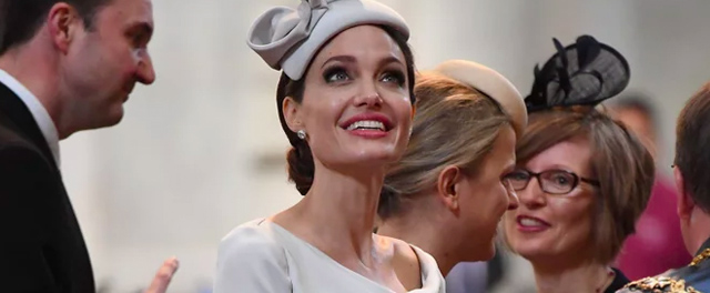 Angelina Jolie Looks Ready to Join a Royal Family in Her Latest Look