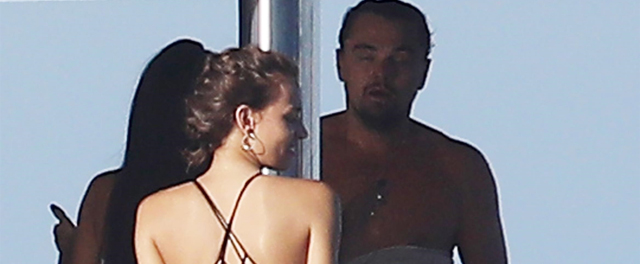 Leonardo DiCaprio Rocks a New Beach Towel Style