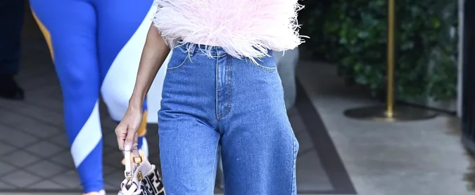 Celine Dion's Wild Asymmetrical Jeans Just Ended Up on My Body, and Whoa!