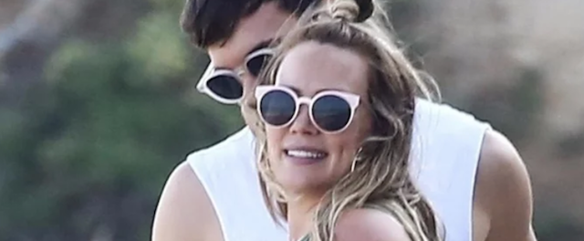 Hilary Duff Bares Her Belly During a Beach Day With Boyfriend Matthew Koma