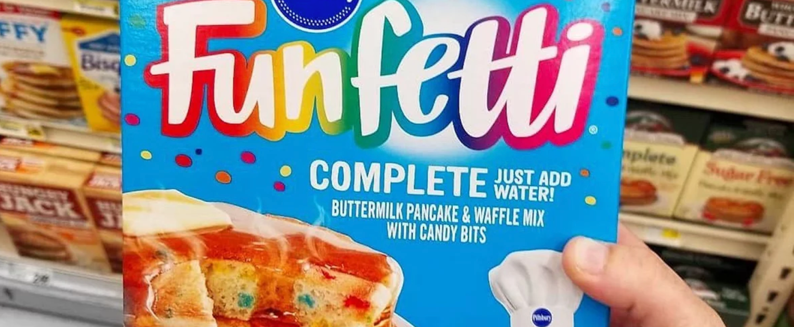 Pillsbury's Funfetti Pancake Mix Will Make You Wake Up Feeling Like Every Day Is Your Birthday