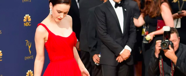 Rachel Brosnahan Looked Marvelous in an Old Hollywood Gown