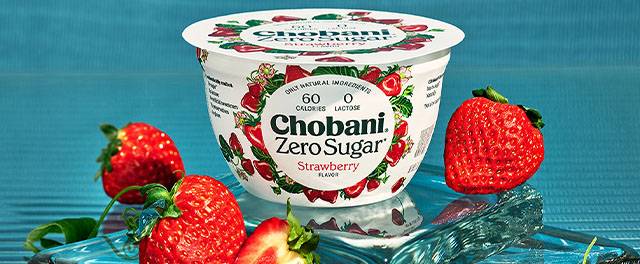 Chobani® With Zero Sugar* Is Impossibly Delicious, Natural, and Full of Flavor