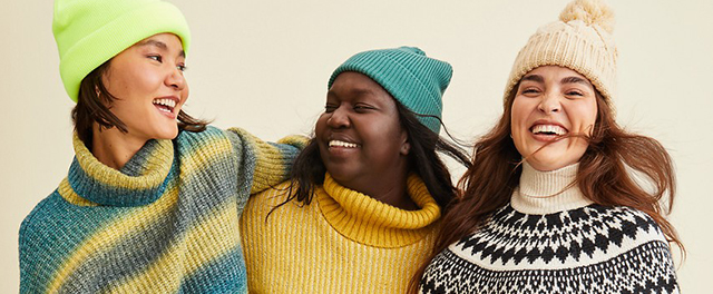 Feel That Chill Outside? Warm Up in Sweaters and Beanies That Look as Good as They Feel