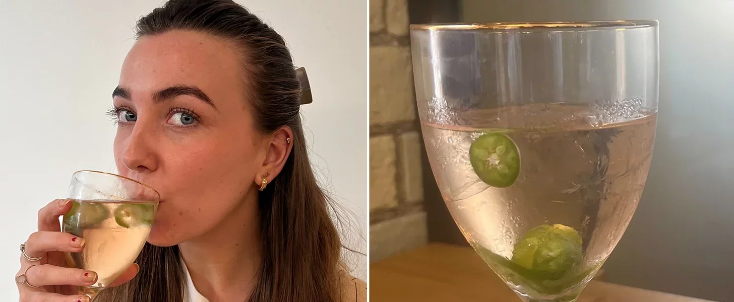 I Tried the Spicy-Rosé TikTok Trend — Here's How It Went