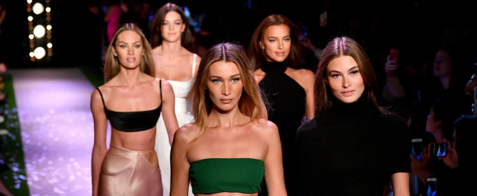 It Was a Supermodel Dance Party on the Brandon Maxwell Runway