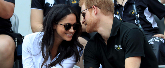 Prince Harry and Meghan Markle Hold Hands at the Invictus Games