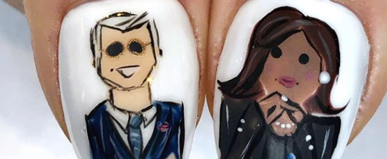 Joe Biden and Kamala Harris's Historic Win Is Inspiring Some Celebratory Nail Art